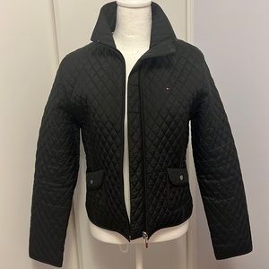 Tommy Hilfiger Black Lightweight Diamond quilted jacket